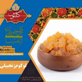 لوکوم زنجبیلی 410 گرم ظرفی